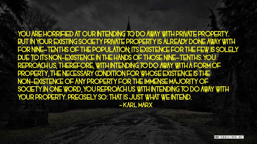 Sensenbach Enterprises Quotes By Karl Marx Sensenbach Enterprises Quotes By Karl Marx