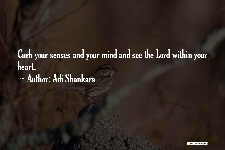 Senses Quotes By Adi Shankara