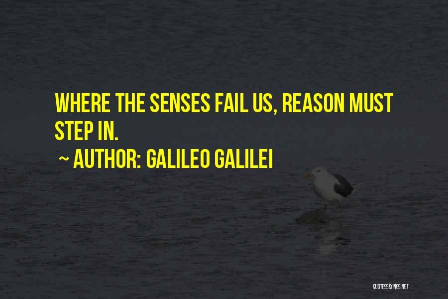 Senses Quotes By Galileo Galilei