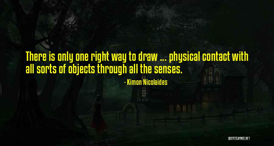 Senses Quotes By Kimon Nicolaides