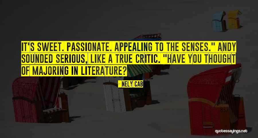 Senses Quotes By Nely Cab