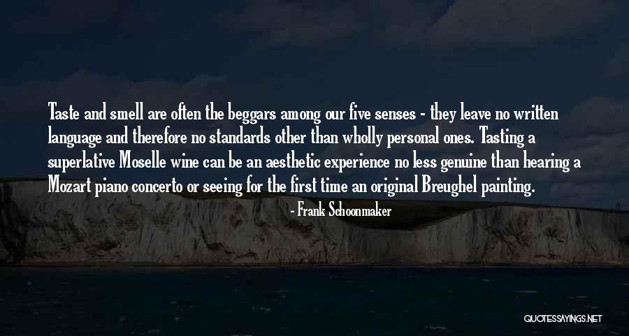Senses Smell Quotes By Frank Schoonmaker Senses Smell Quotes By Frank Schoonmaker