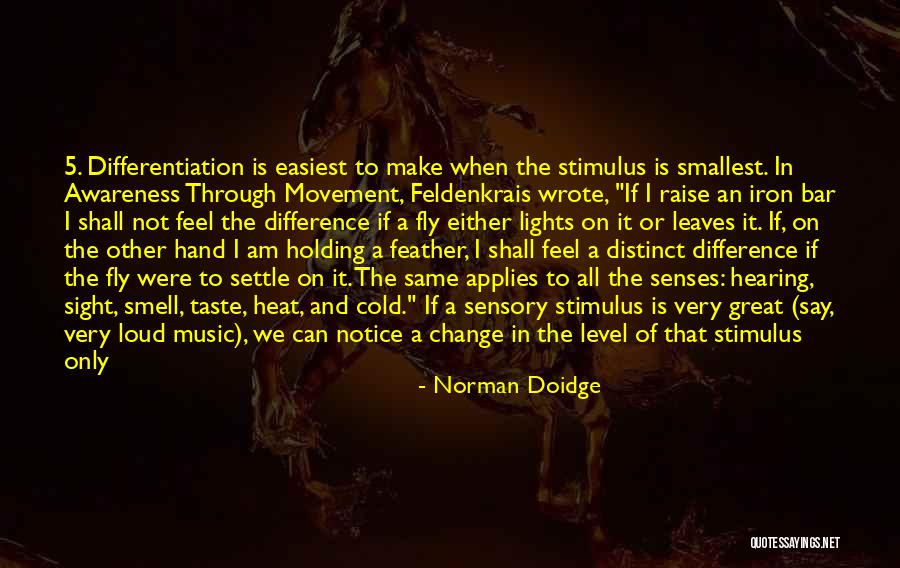 Senses Smell Quotes By Norman Doidge Senses Smell Quotes By Norman Doidge