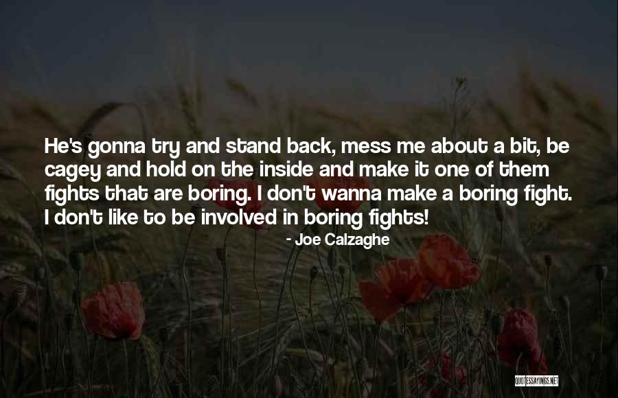 Sensibile Conjugation Quotes By Joe Calzaghe Sensibile Conjugation Quotes By Joe Calzaghe