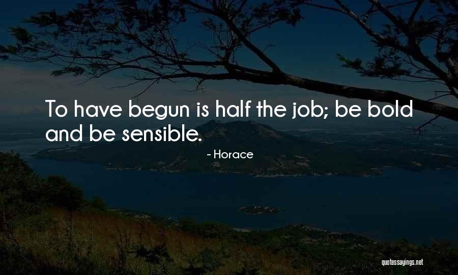 Sensible Quotes By Horace