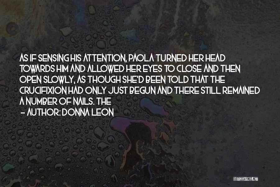 Sensing Quotes By Donna Leon