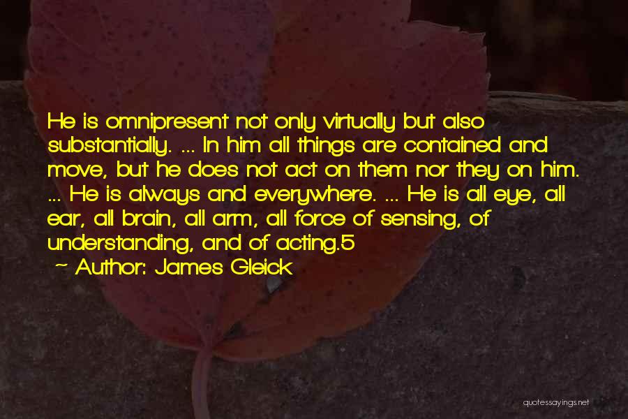 Sensing Quotes By James Gleick