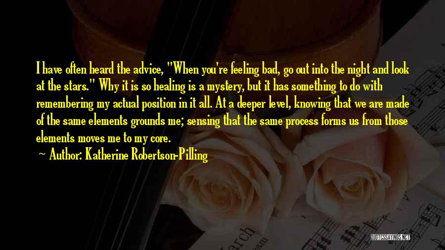 Sensing Quotes By Katherine Robertson-Pilling