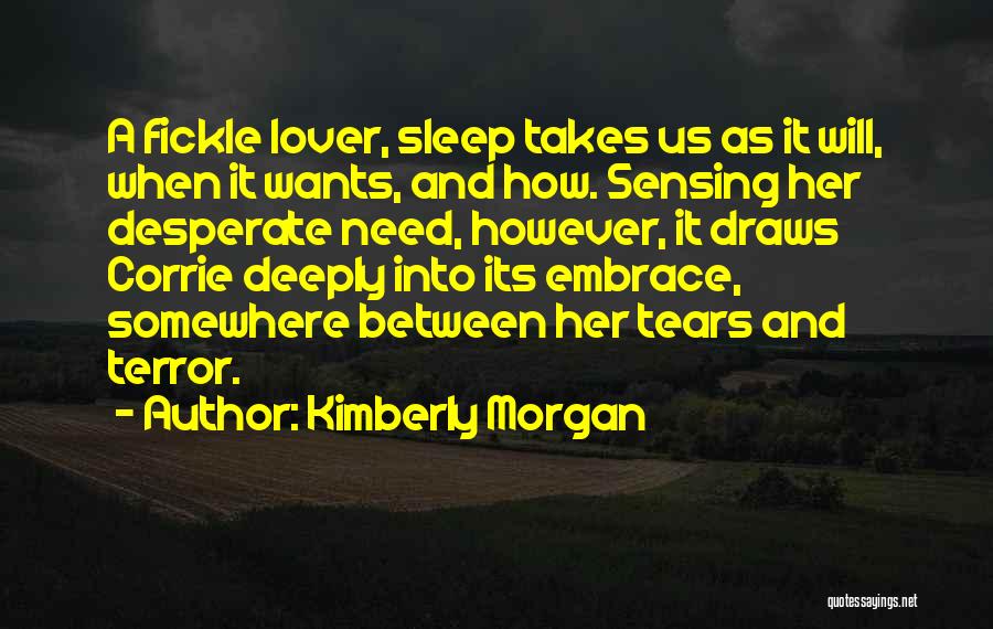 Sensing Quotes By Kimberly Morgan