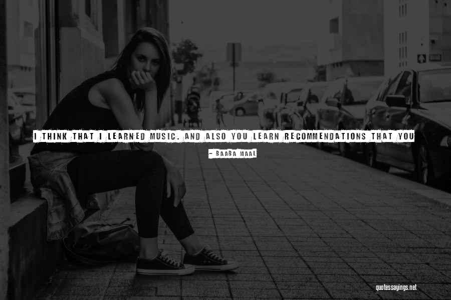 Sensitivie Quotes By Baaba Maal Sensitivie Quotes By Baaba Maal