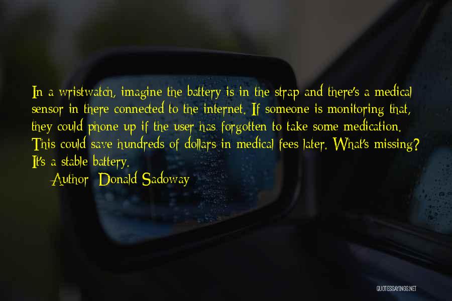 Sensor Quotes By Donald Sadoway