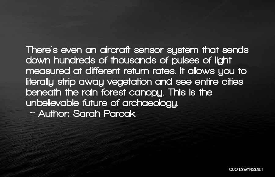 Sensor Quotes By Sarah Parcak