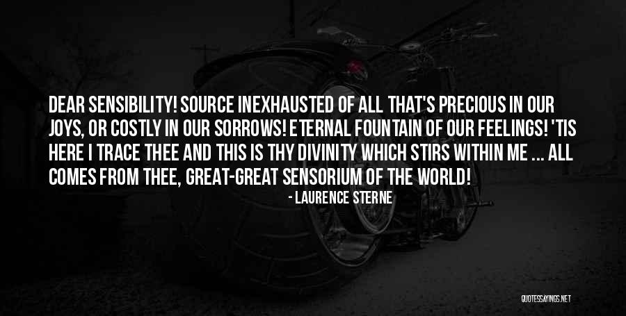 Sensorium Quotes By Laurence Sterne Sensorium Quotes By Laurence Sterne