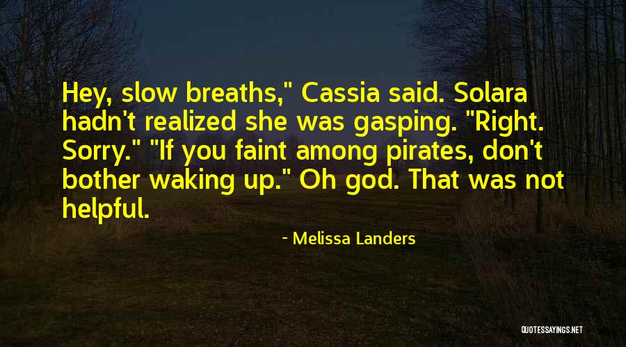 Sensory Impairment Quotes By Melissa Landers Sensory Impairment Quotes By Melissa Landers