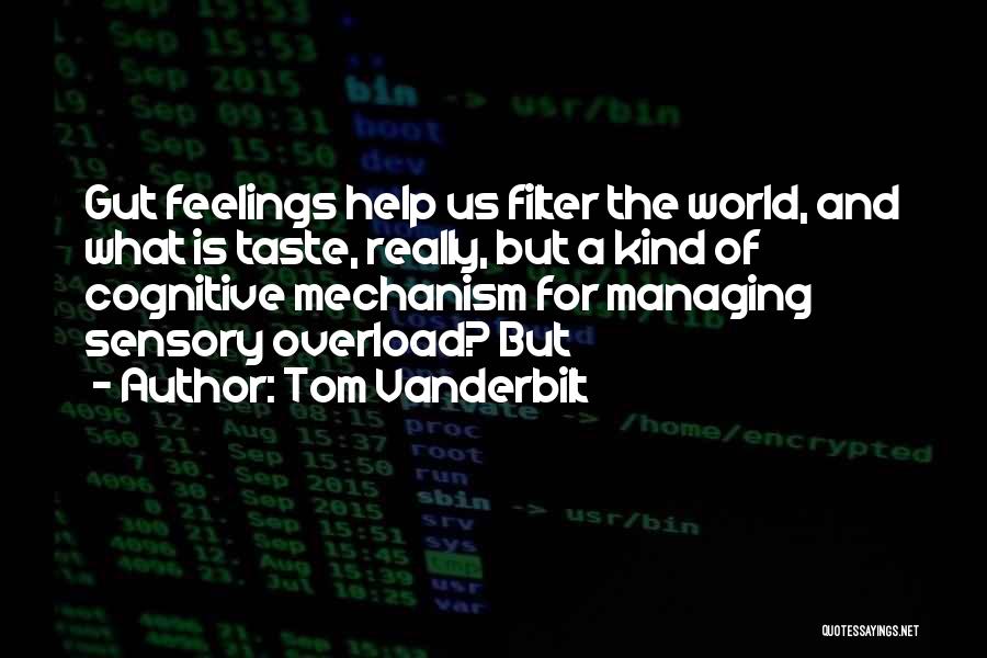 Sensory Overload Quotes By Tom Vanderbilt