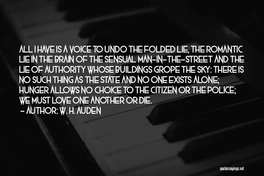 Sensual Romantic Quotes By W. H. Auden