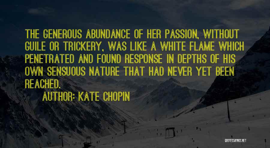 Sensuous Quotes By Kate Chopin