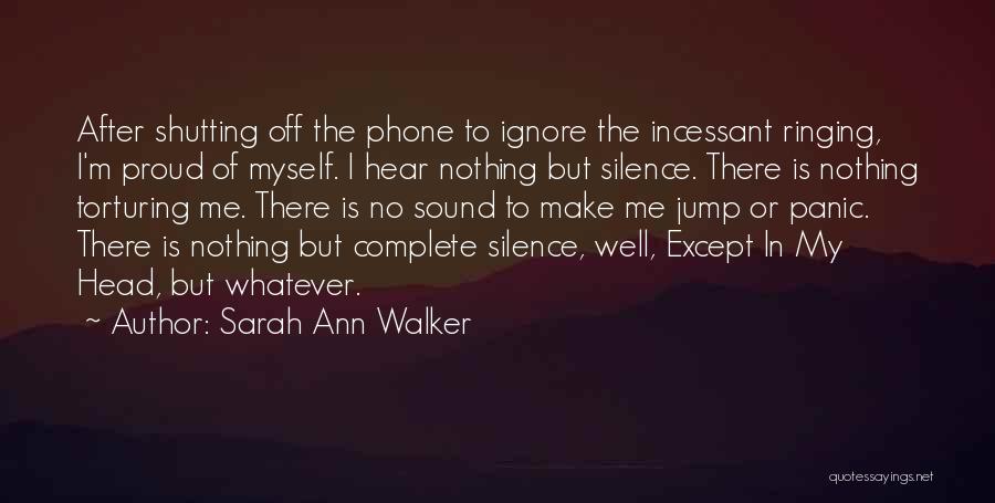 Sensurile Verbului Quotes By Sarah Ann Walker