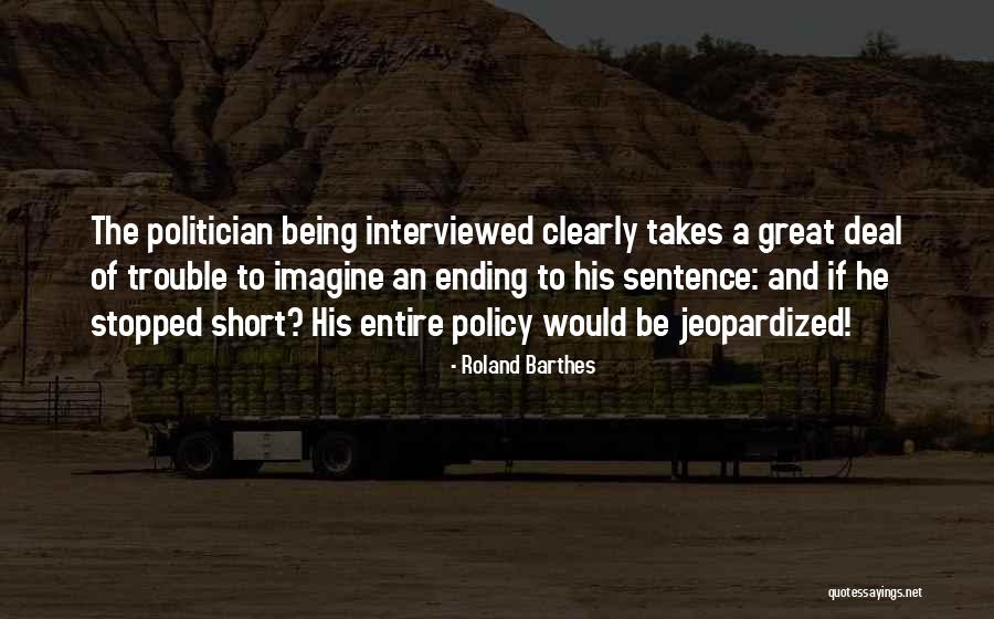 Sentence And Sentence Quotes By Roland Barthes