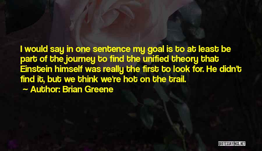 Sentence Quotes By Brian Greene