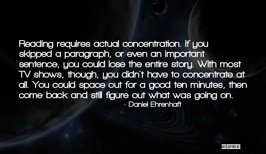 Sentence To Paragraph Quotes By Daniel Ehrenhaft Sentence To Paragraph Quotes By Daniel Ehrenhaft