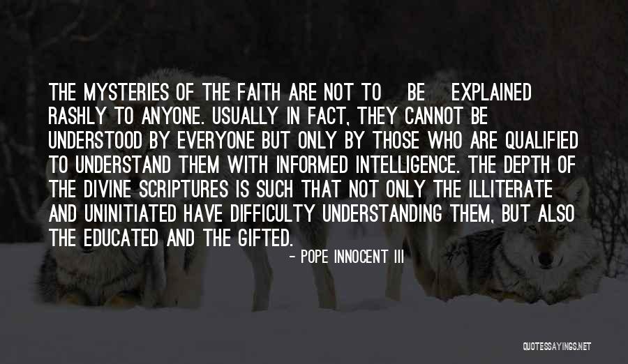 Senteno Stylist Quotes By Pope Innocent III Senteno Stylist Quotes By Pope Innocent III