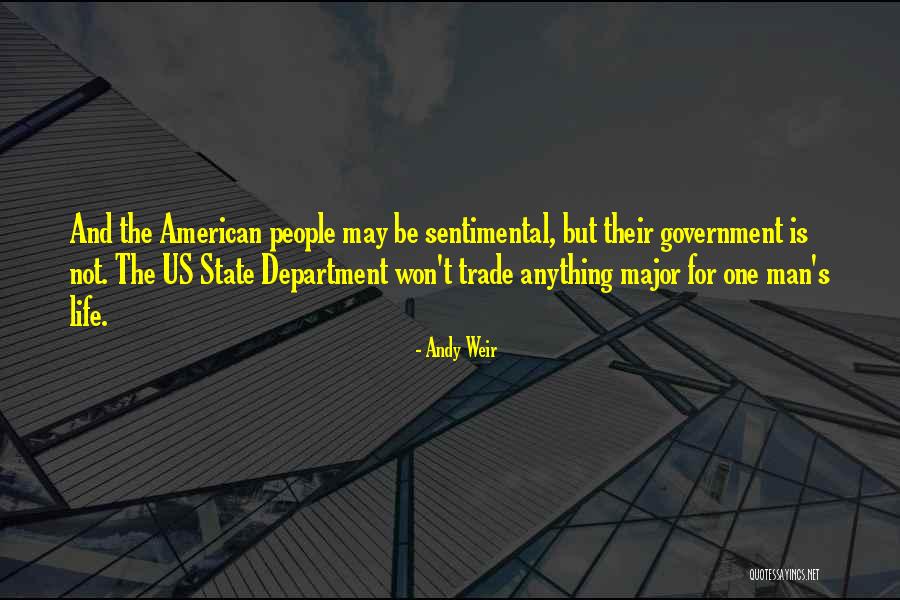 Sentimental Life Quotes By Andy Weir Sentimental Life Quotes By Andy Weir