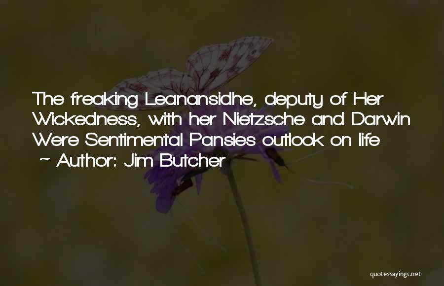 Sentimental Quotes By Jim Butcher