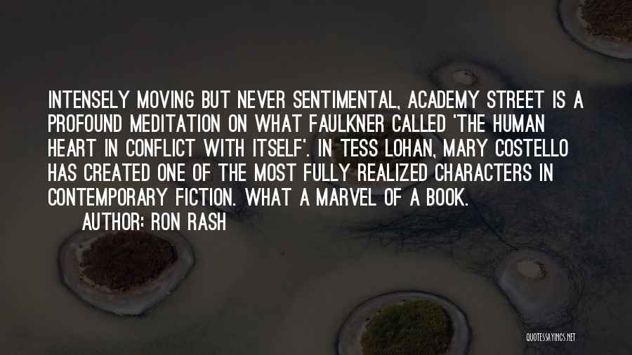 Sentimental Quotes By Ron Rash