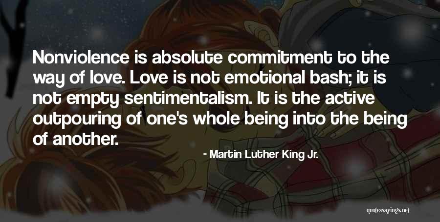 Sentimentalism Quotes By Martin Luther King Jr.