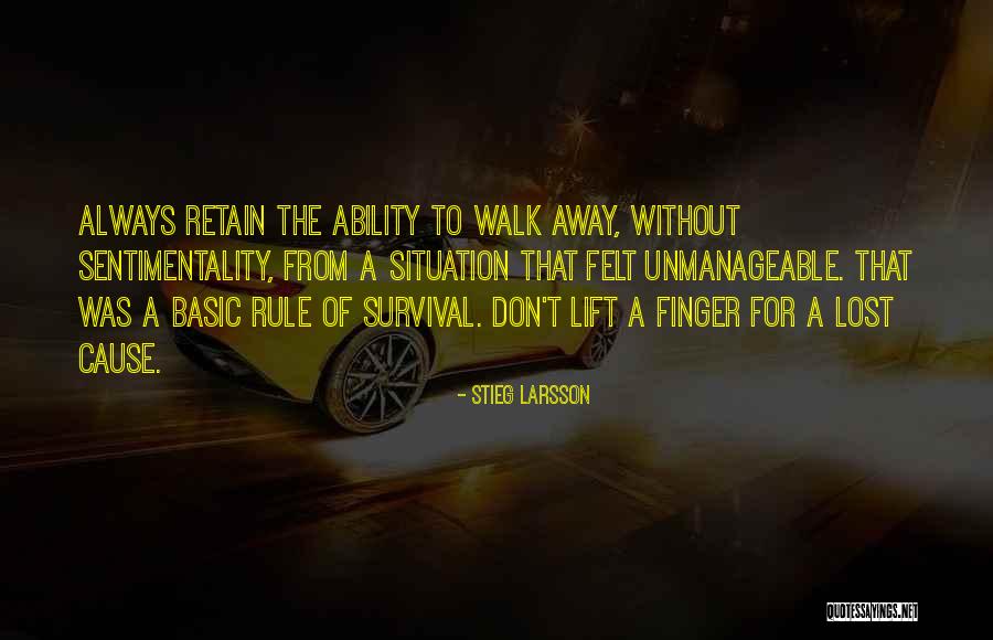 Sentimentality Quotes By Stieg Larsson Sentimentality Quotes By Stieg Larsson