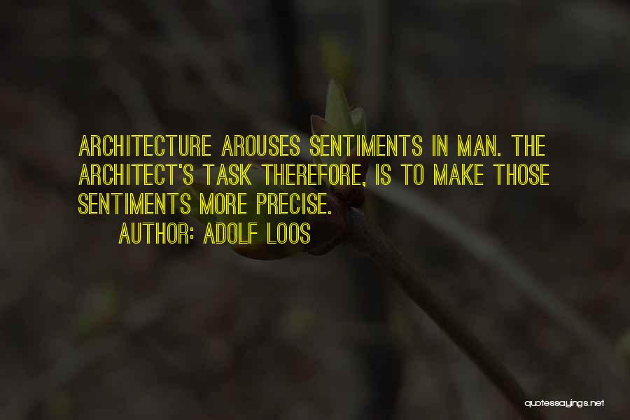 Sentiments Quotes By Adolf Loos