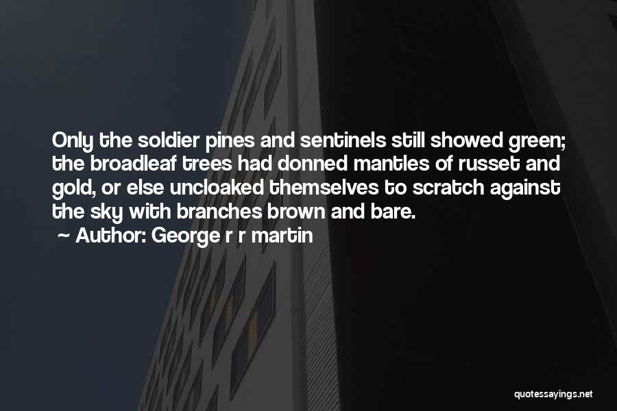 Sentinels Quotes By George R R Martin