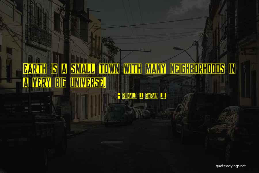 Senzatiile Tactile Quotes By Ronald J. Garan Jr.