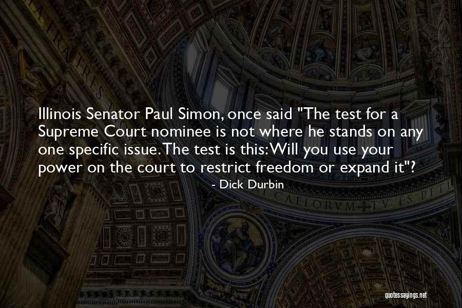 Senzibilan Znacenje Quotes By Dick Durbin Senzibilan Znacenje Quotes By Dick Durbin
