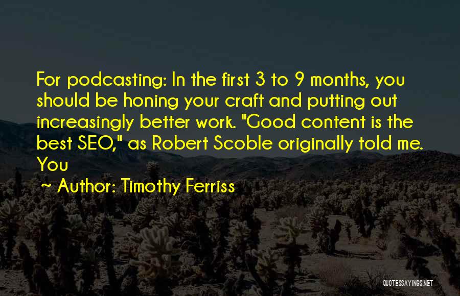 Seo Quotes By Timothy Ferriss