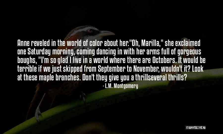Sepang Circuit Quotes By L.M. Montgomery Sepang Circuit Quotes By L.M. Montgomery