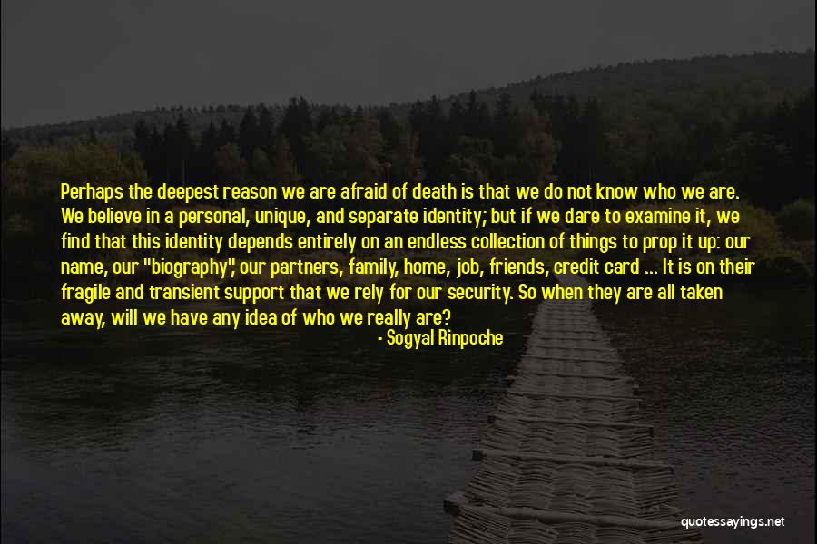 Separate From Friends Quotes By Sogyal Rinpoche