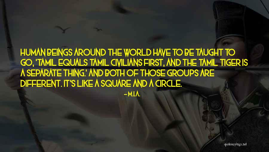 Separate Yourself From The World Quotes By M.I.A. Separate Yourself From The World Quotes By M.I.A.
