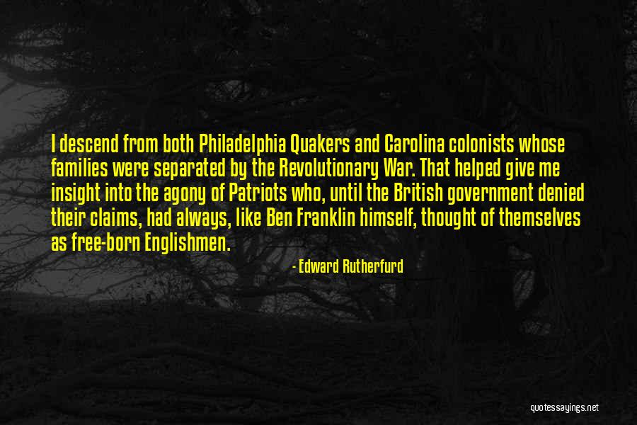 Separated Families Quotes By Edward Rutherfurd Separated Families Quotes By Edward Rutherfurd