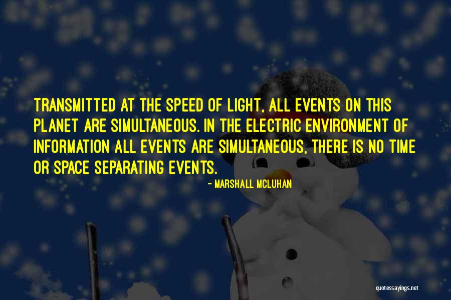 Separating Quotes By Marshall McLuhan Separating Quotes By Marshall McLuhan