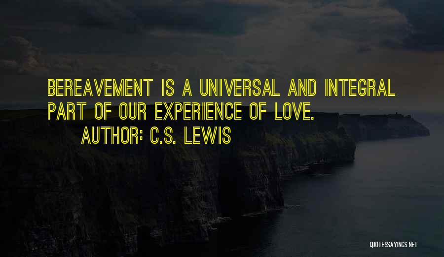 Separation And Love Quotes By C.S. Lewis