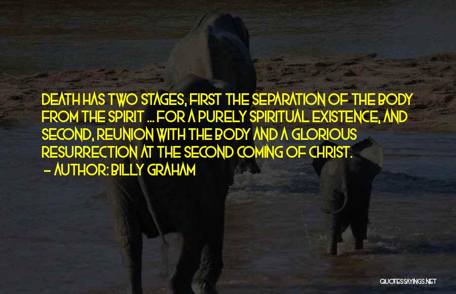 Separation By Death Quotes By Billy Graham