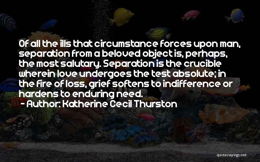 Separation In Love Quotes By Katherine Cecil Thurston