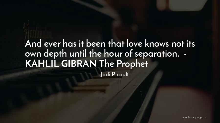 Separation Love Quotes By Jodi Picoult Separation Love Quotes By Jodi Picoult