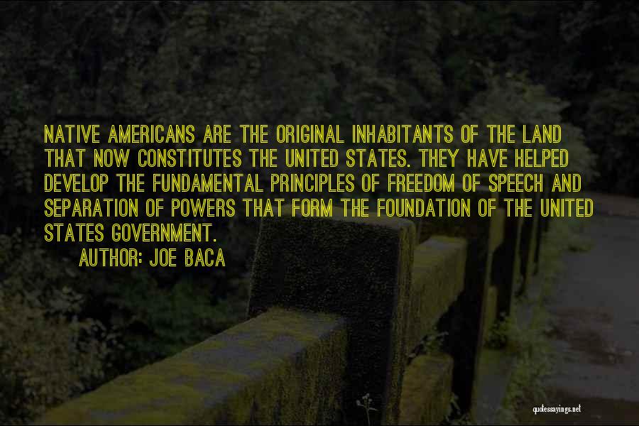 Separation Of Powers Quotes By Joe Baca
