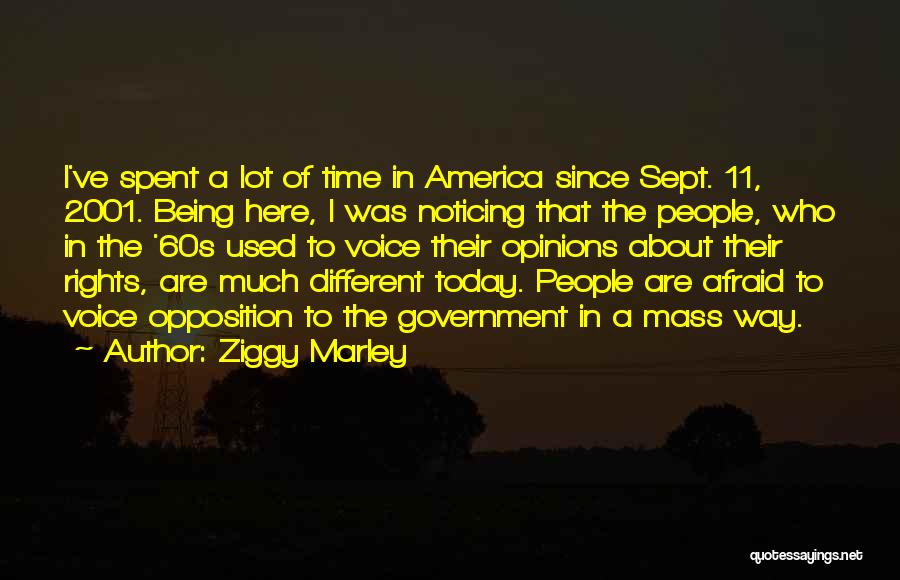 Sept 1 Quotes By Ziggy Marley