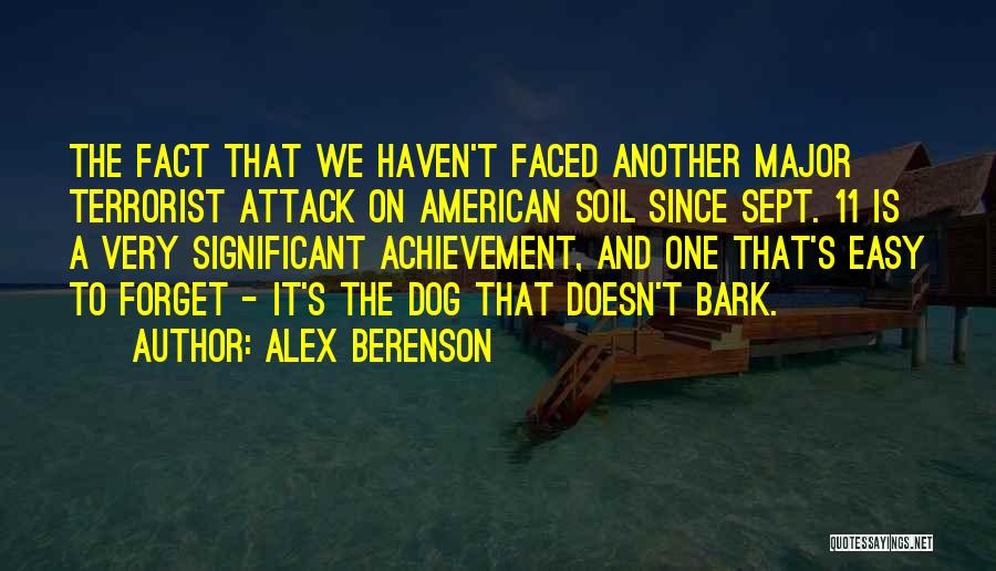 Sept. 9 11 Quotes By Alex Berenson