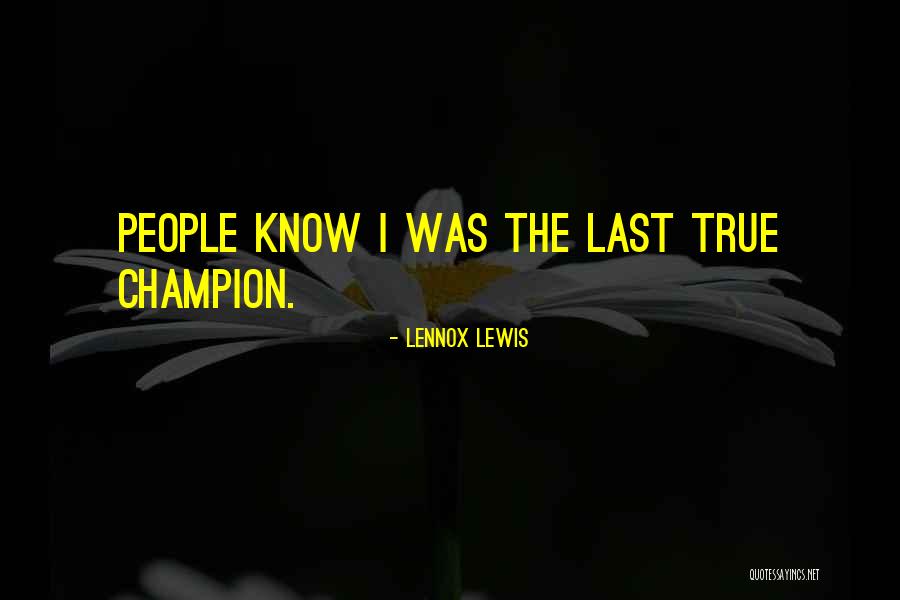Sept Born Quotes By Lennox Lewis Sept Born Quotes By Lennox Lewis
