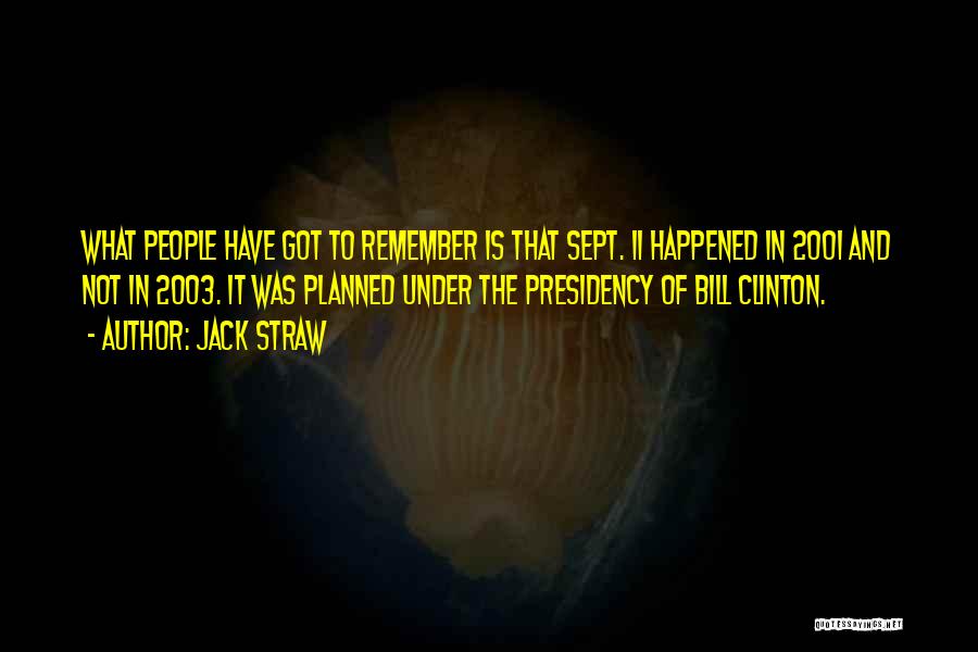Sept Quotes By Jack Straw